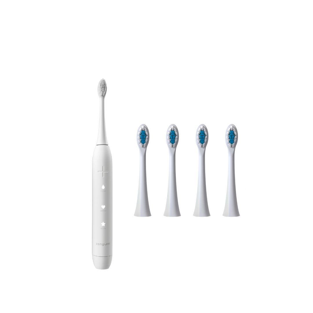 Bàn Chải Điện ZenyumSonic™ + 4 Đầu Thay Thế Phiên Bản Êm Dịu