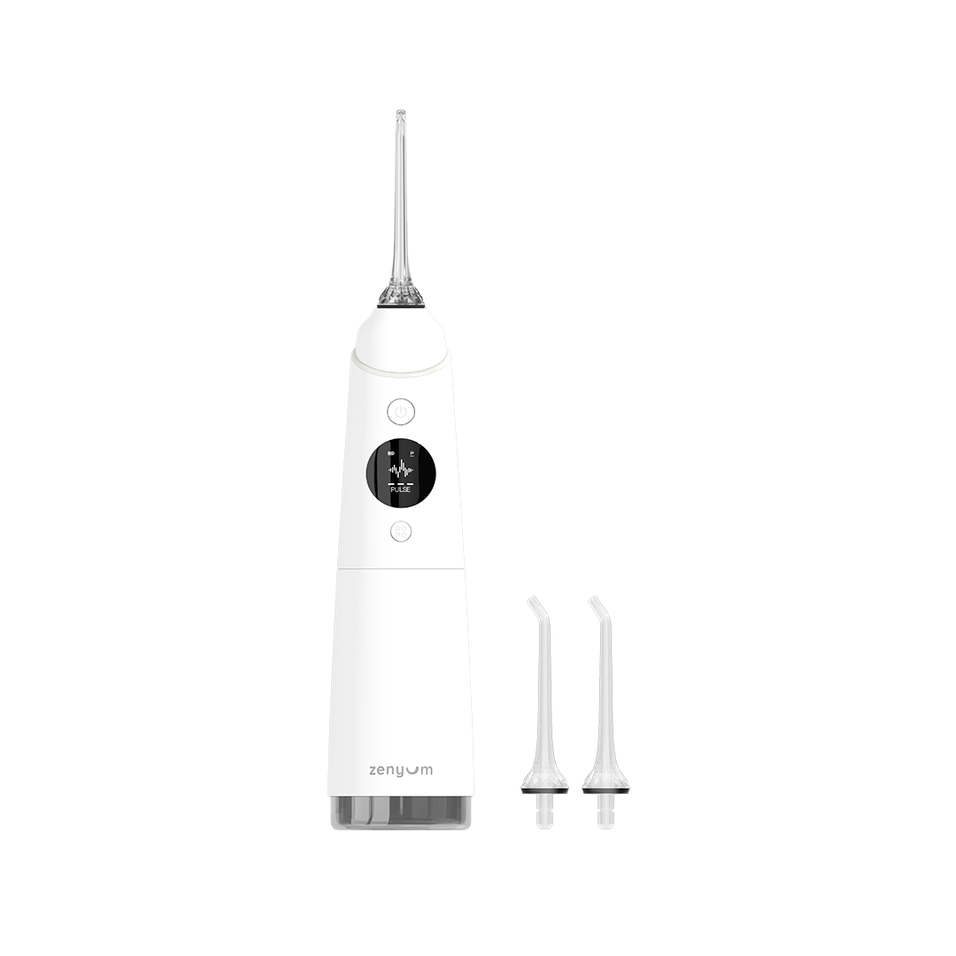 Máy Tăm Nước Zenyum Pro + 2 Đầu Tiêu Chuẩn Máy Tăm Nước Zenyum Pro - Màu Đen/Trắng