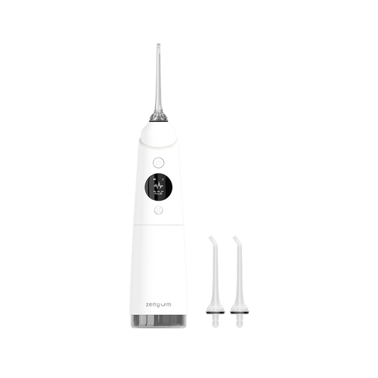 Máy Tăm Nước Zenyum Pro + 2 Đầu Tiêu Chuẩn Máy Tăm Nước Zenyum Pro - Màu Đen/Trắng