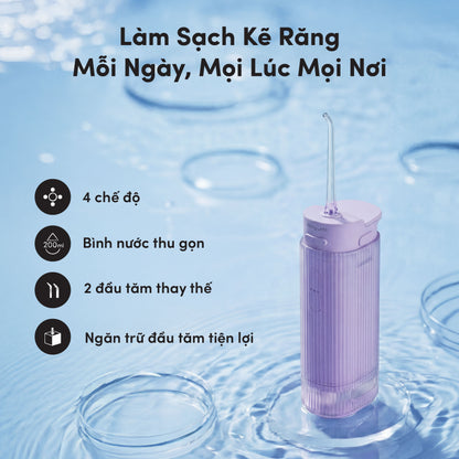 [MỚI] Bộ 2 Đầu Thay Máy Tăm Nước Zenyum GO