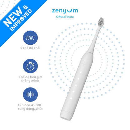 Bàn Chải Điện ZenyumSonic™ MỚI 2.0