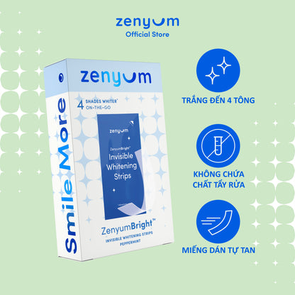 Miếng Dán Trắng Răng ZenyumBright™ - 14 miếng