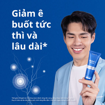 [MỚI] Kem Đánh Răng Cho Răng Nhạy Cảm Zenyum Relief + Guard Sensitivity 100g
