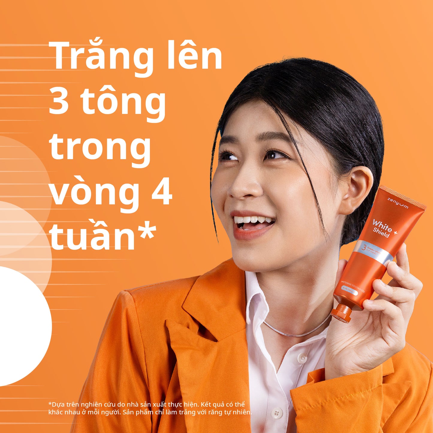 [MỚI] Kem Đánh Răng Hỗ Trợ Làm Trắng Răng Zenyum White + Shield Whitening 100g