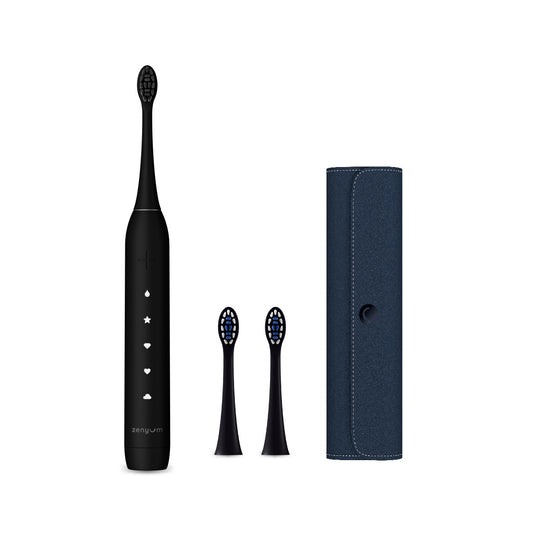 ZenyumSonic™ MỚI 2.0 phiên bản Du Lịch - 1 Bàn Chải Điện + 1 Hộp Đựng + 2 Đầu Thay Phiên Bản Êm Dịu