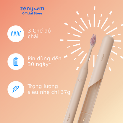 [MỚI] Bàn chải điện ZenyumSonic™ Spark + 2 Đầu Thay Thế